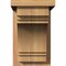 Ekena Millwork Pescadero Smooth Corbel w/Backplate, Western Red Cedar, 7 1/2"W x 12"D x 12"H COR08X12X12PEC01SWR - alternate 2